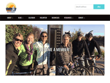 Tablet Screenshot of bikeanchorage.org
